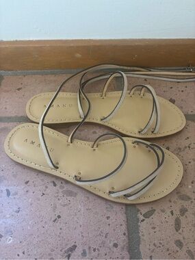 AMANU The Constantia Leather Sandals